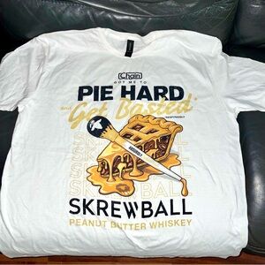 Skrewball Peanut Butter Whiskey T Shirt - Brand New